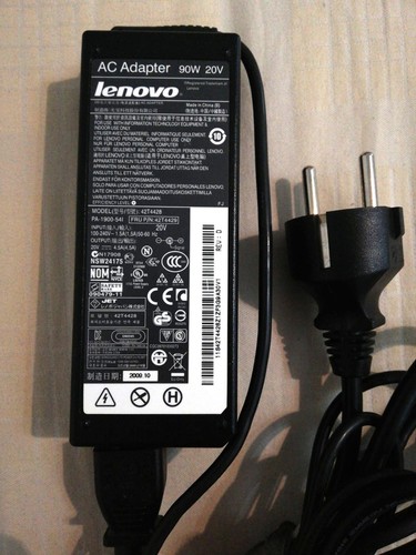 Original lenovo 90w - original, 20v